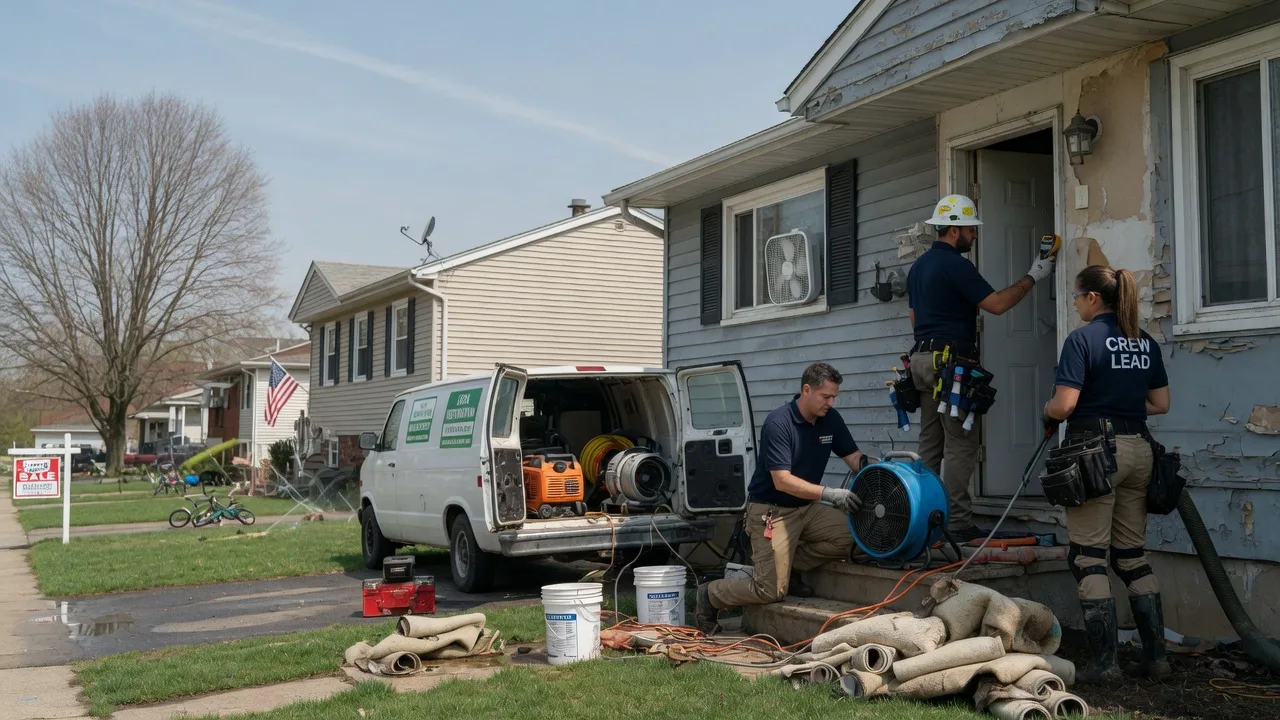 Flood Cleanup in Tampico, IL near me