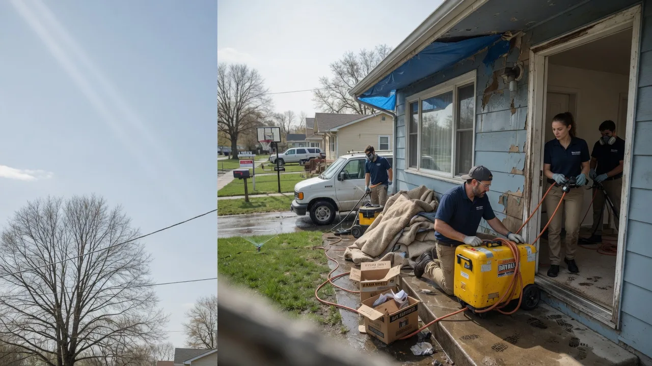 Basement Flood Cleanup in Tampico, IL near me